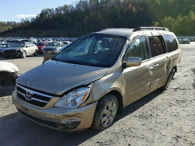 KNDMC233486050399 - 2008 HYUNDAI ENTOURAGE GOLD photo 10