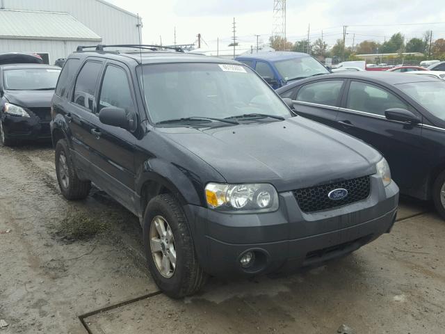 1FMYU93175DA12724 - 2005 FORD ESCAPE XLT BLACK photo 1