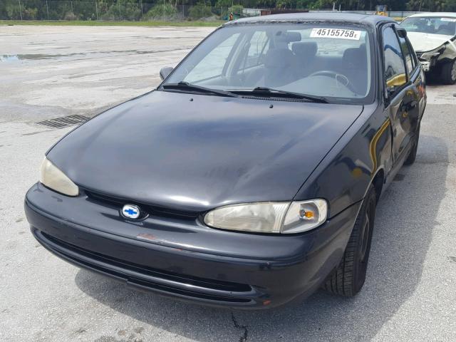 1Y1SK52891Z405947 - 2001 CHEVROLET GEO PRIZM 黑色 照片 2