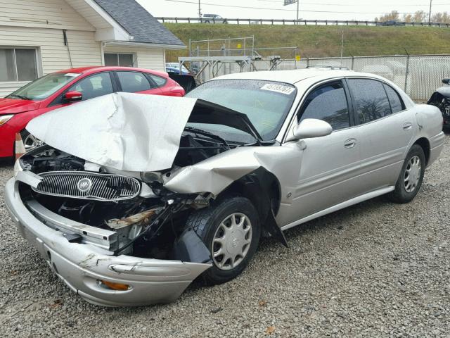 1G4HP52K644114623 - 2004 BUICK LESABRE CU SILVER photo 2