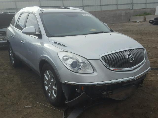 5GAKVDED0CJ375271 - 2012 BUICK ENCLAVE SILVER photo 1