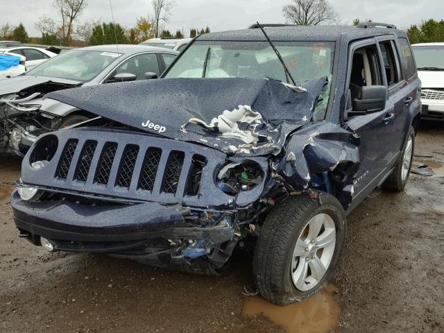 1C4NJRFB2GD673553 - 2016 JEEP PATRIOT LA BLUE photo 2