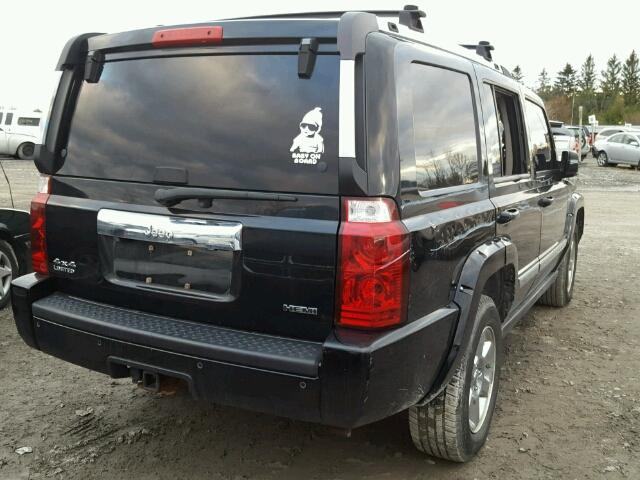 1J8HG58237C689874 - 2007 JEEP COMMANDER 黑色 照片 4