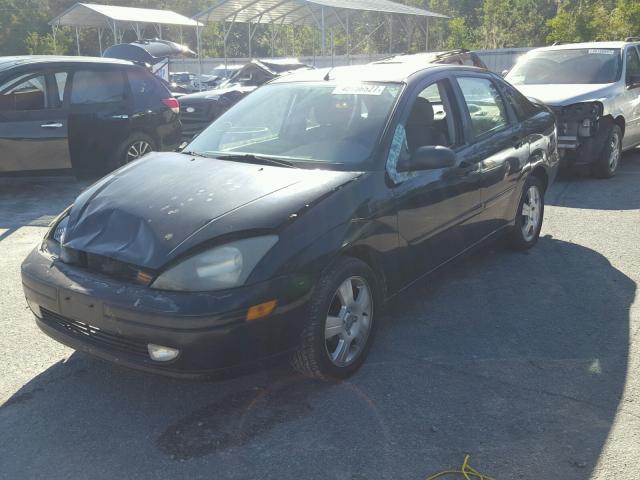 1FAFP38323W144792 - 2003 FORD FOCUS ZTS BLACK photo 2