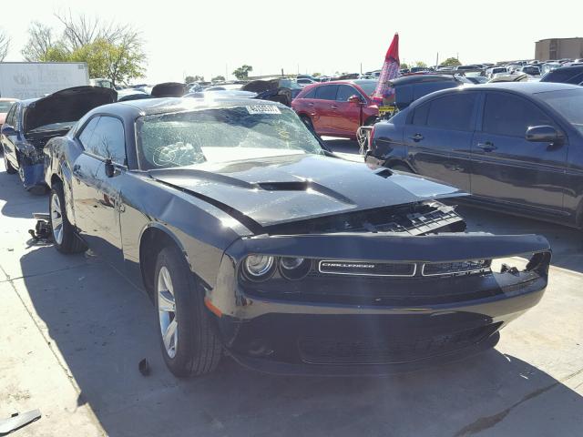 2C3CDZAG6HH561123 - 2017 DODGE CHALLENGER BLACK photo 1