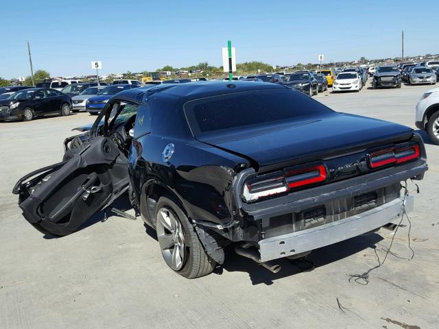 2C3CDZAG6HH561123 - 2017 DODGE CHALLENGER BLACK photo 3