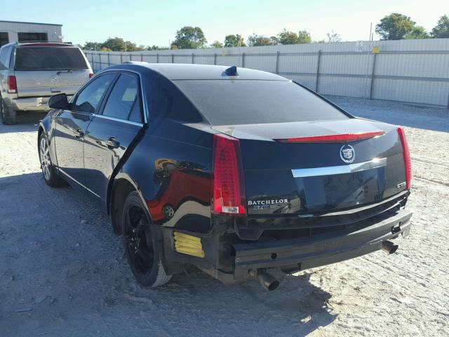 1G6DU57V790103520 - 2009 CADILLAC CTS HI FEA BLACK photo 3