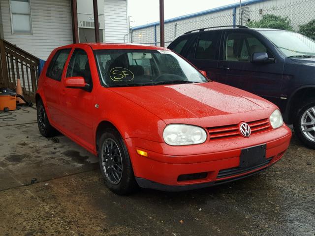 9BWFL61JX54022489 - 2005 VOLKSWAGEN GOLF GL RED photo 1