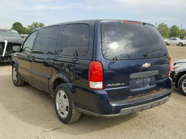 1GNDV23L86D113577 - 2006 CHEVROLET UPLANDER L BLUE photo 3