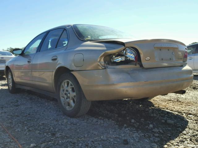 1G3WH52HX1F146214 - 2001 OLDSMOBILE INTRIGUE GOLD photo 3