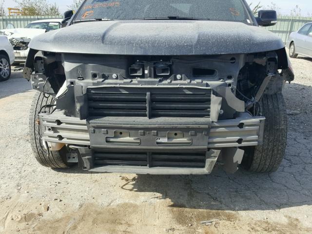 1FM5K8D81GGB52185 - 2016 FORD EXPLORER X GRAY photo 9