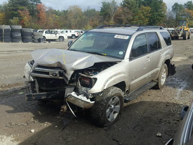 JTEBU14R850062499 - 2005 TOYOTA 4RUNNER SR TAN photo 2