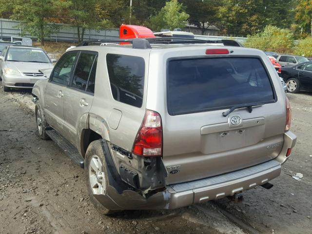 JTEBU14R850062499 - 2005 TOYOTA 4RUNNER SR TAN photo 3