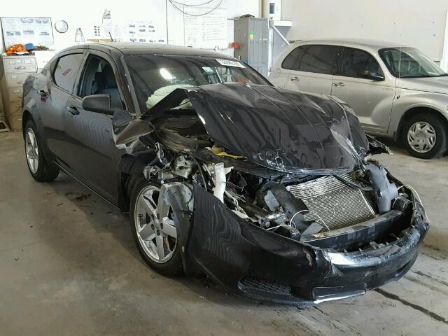 1C3CDZAB3DN618447 - 2013 DODGE AVENGER SE BLACK photo 1