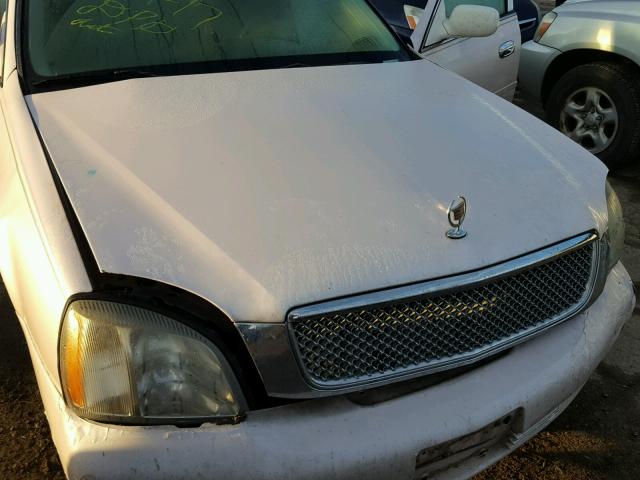 1G6KD54Y13U188800 - 2003 CADILLAC DEVILLE WHITE photo 7