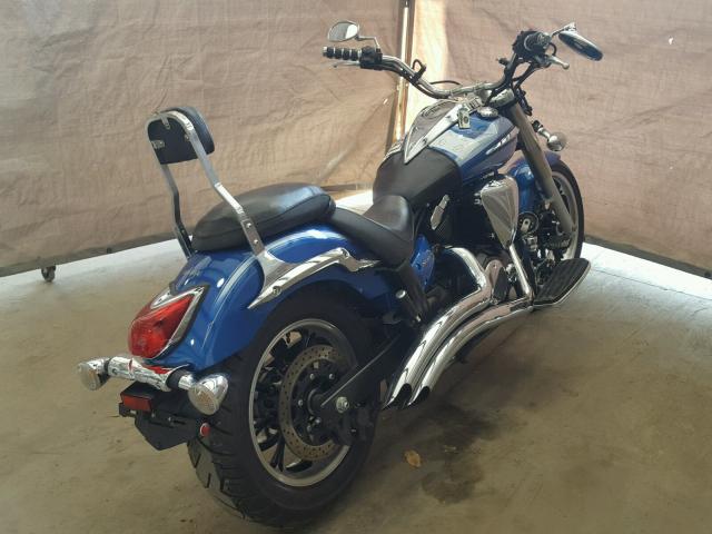 JYAVN01E99A001202 - 2009 YAMAHA XVS950 A BLUE photo 4