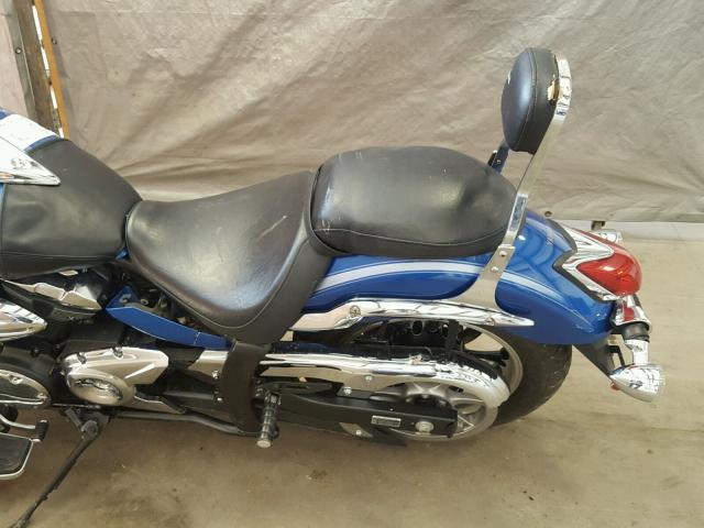 JYAVN01E99A001202 - 2009 YAMAHA XVS950 A BLUE photo 6