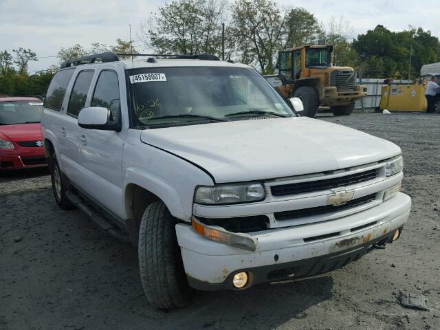 3GNFK16T34G343566 - 2004 CHEVROLET SUBURBAN K WHITE photo 1