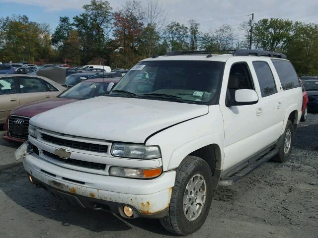 3GNFK16T34G343566 - 2004 CHEVROLET SUBURBAN K WHITE photo 2