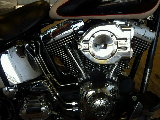 1HD1BJY1X1Y030710 - 2001 HARLEY-DAVIDSON FLSTC TWO TONE photo 7