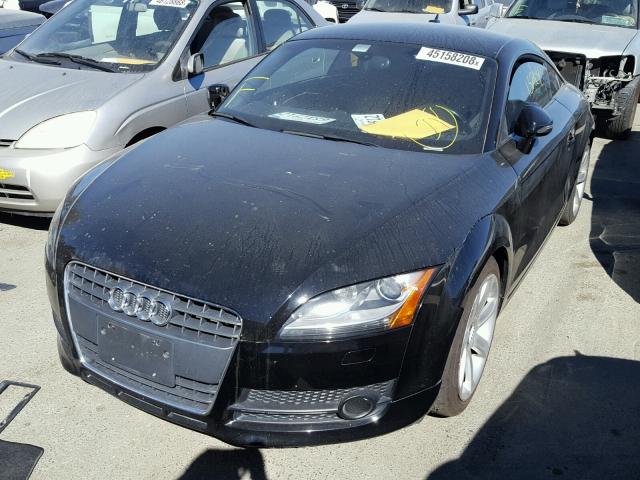 TRUAF38J081001288 - 2008 AUDI TT 2.0T BLACK photo 2