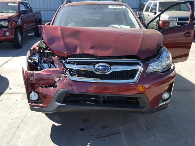 JF2GPALC1G8222713 - 2016 SUBARU CROSSTREK RED photo 7