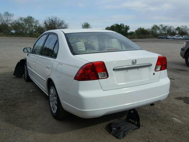 2HGES16674H550168 - 2004 HONDA CIVIC LX WHITE photo 6