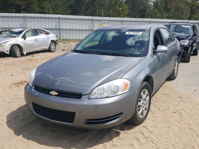 2G1WS55R379418053 - 2007 CHEVROLET IMPALA POL GRAY photo 2