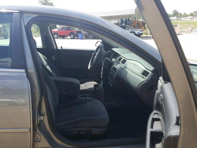 2G1WS55R379418053 - 2007 CHEVROLET IMPALA POL GRAY photo 5