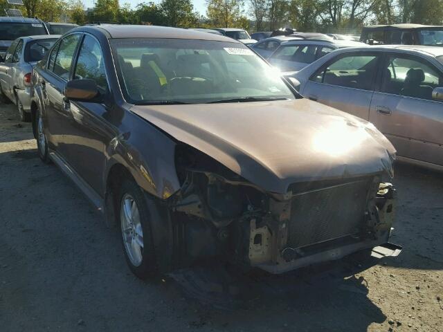 4S3BMBG60B3210960 - 2011 SUBARU LEGACY 2.5 BROWN photo 1