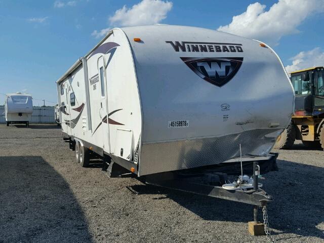 54CAG0S23D1S86487 - 2013 CABIN TRAILER WINNEBAGO WHITE photo 1