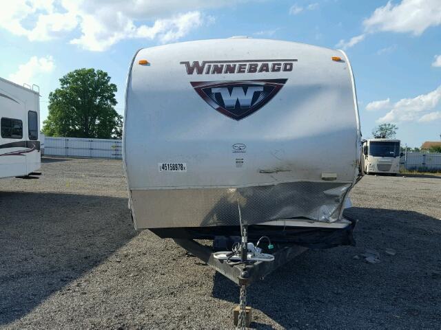 54CAG0S23D1S86487 - 2013 CABIN TRAILER WINNEBAGO WHITE photo 2