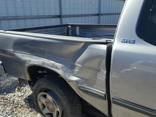 5TBRT34171S174268 - 2001 TOYOTA TUNDRA ACC GRAY photo 9