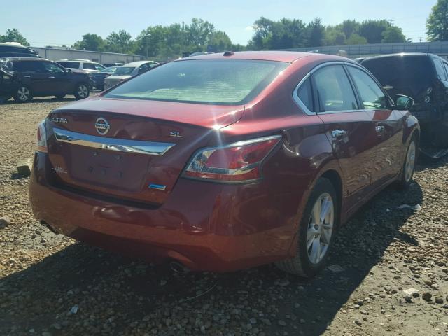 1N4AL3AP3EC181356 - 2014 NISSAN ALTIMA RED photo 4