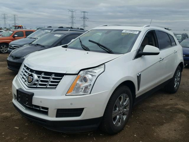 3GYFNEE37FS618228 - 2015 CADILLAC SRX LUXURY WHITE photo 2