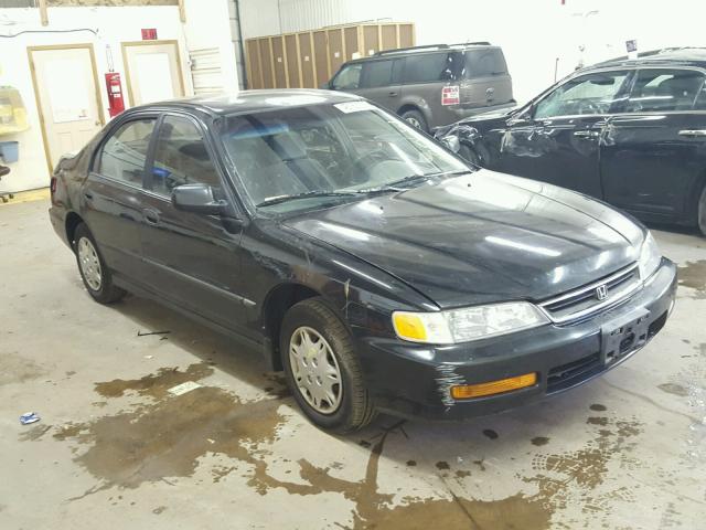 1HGCD5621TA031684 - 1996 HONDA ACCORD DX BLACK photo 1