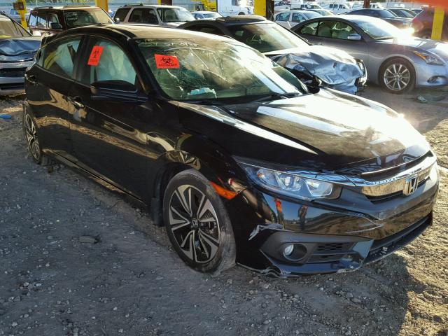 19XFC1F71GE020755 - 2016 HONDA CIVIC EXL BLACK photo 1