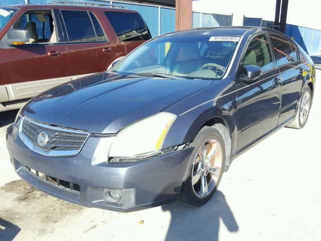 1N4BA41E98C804823 - 2008 NISSAN MAXIMA SE GRAY photo 2