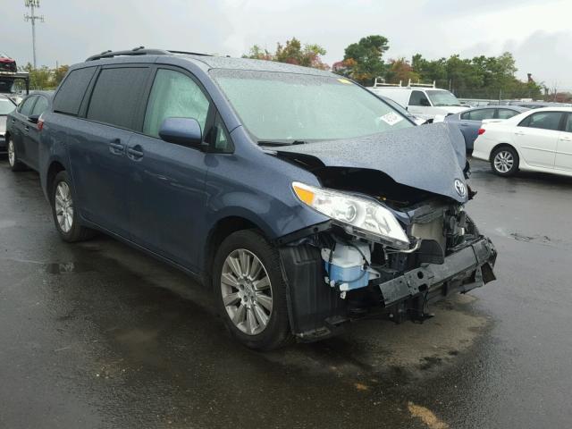 5TDJK3DC5FS094726 - 2015 TOYOTA SIENNA LE BLUE photo 1