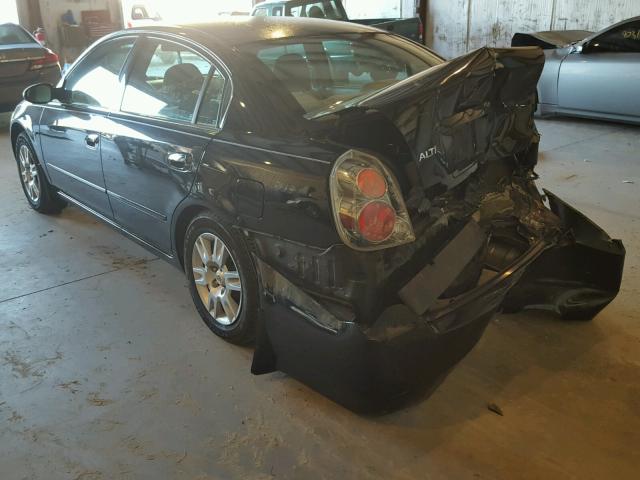 1N4AL11D75C396913 - 2005 NISSAN ALTIMA BLACK photo 3