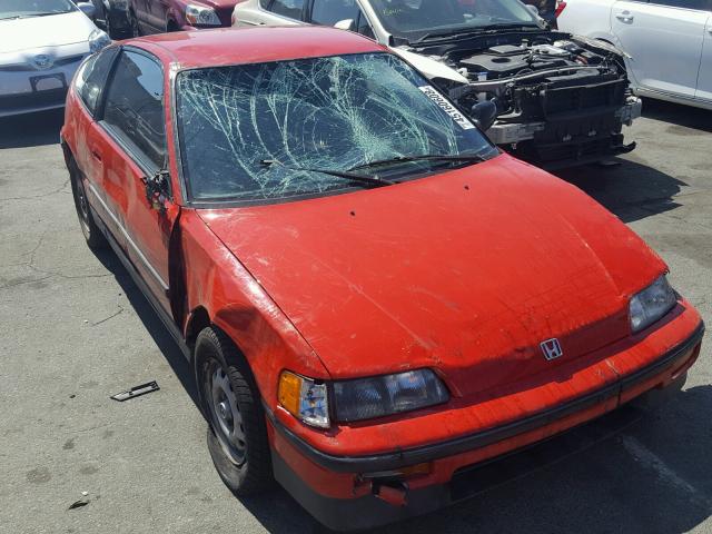 JHMED845XJS020100 - 1988 HONDA CIVIC CRX RED photo 9