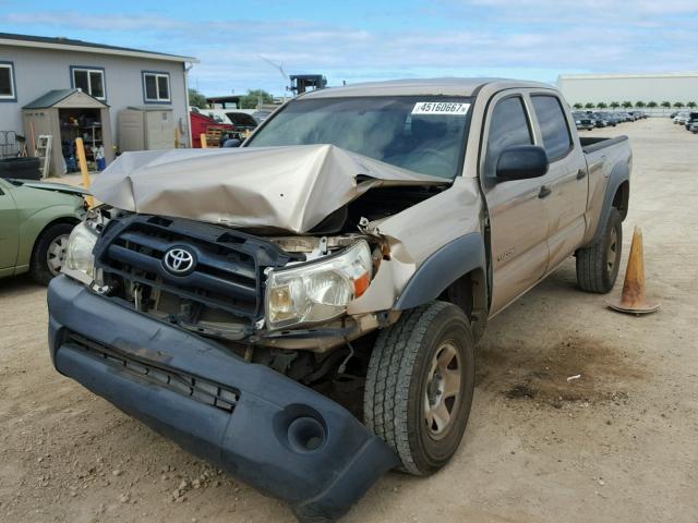 5TEMU52N35Z123228 - 2005 TOYOTA TACOMA GOLD photo 2