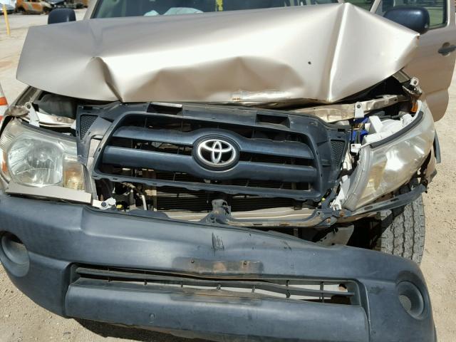 5TEMU52N35Z123228 - 2005 TOYOTA TACOMA GOLD photo 7