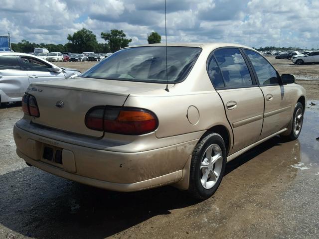 1G1NE52J62M579784 - 2002 CHEVROLET MALIBU LS GOLD photo 4