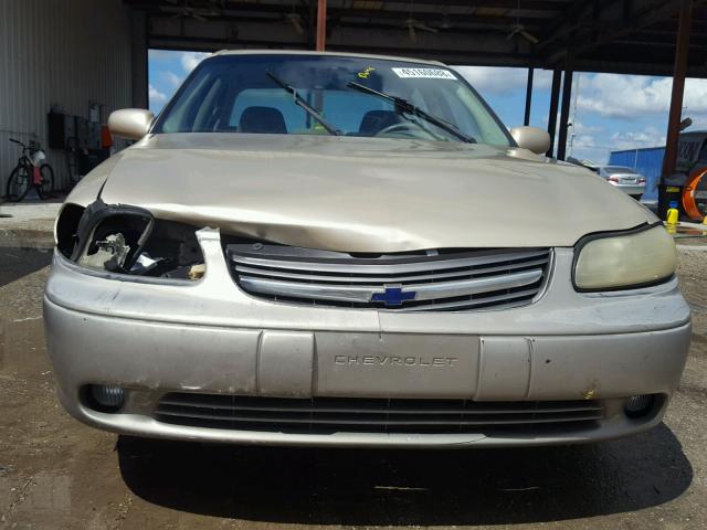 1G1NE52J62M579784 - 2002 CHEVROLET MALIBU LS GOLD photo 9