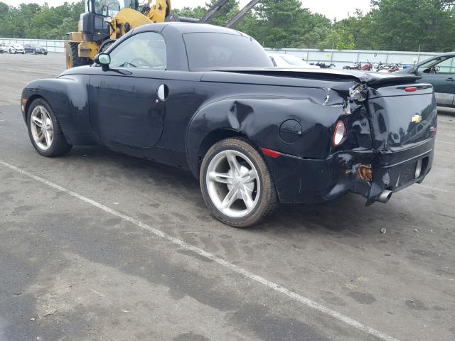 1GCES14P43B100821 - 2003 CHEVROLET SSR 黑色 照片 3