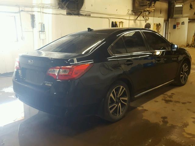 4S3BNAR68H3044541 - 2017 SUBARU LEGACY SPO BLACK photo 4