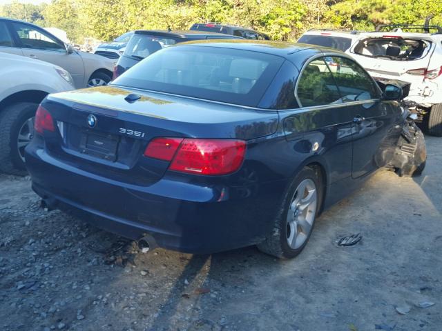 WBADX7C50DE828746 - 2013 BMW 335 I BLUE photo 4