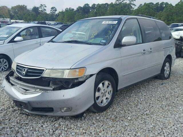 5FNRL18694B142822 - 2004 HONDA ODYSSEY EX SILVER photo 2