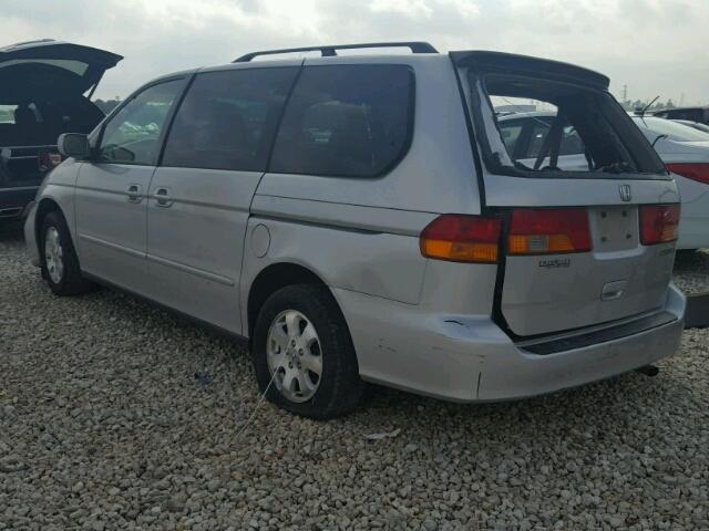 5FNRL18694B142822 - 2004 HONDA ODYSSEY EX SILVER photo 3